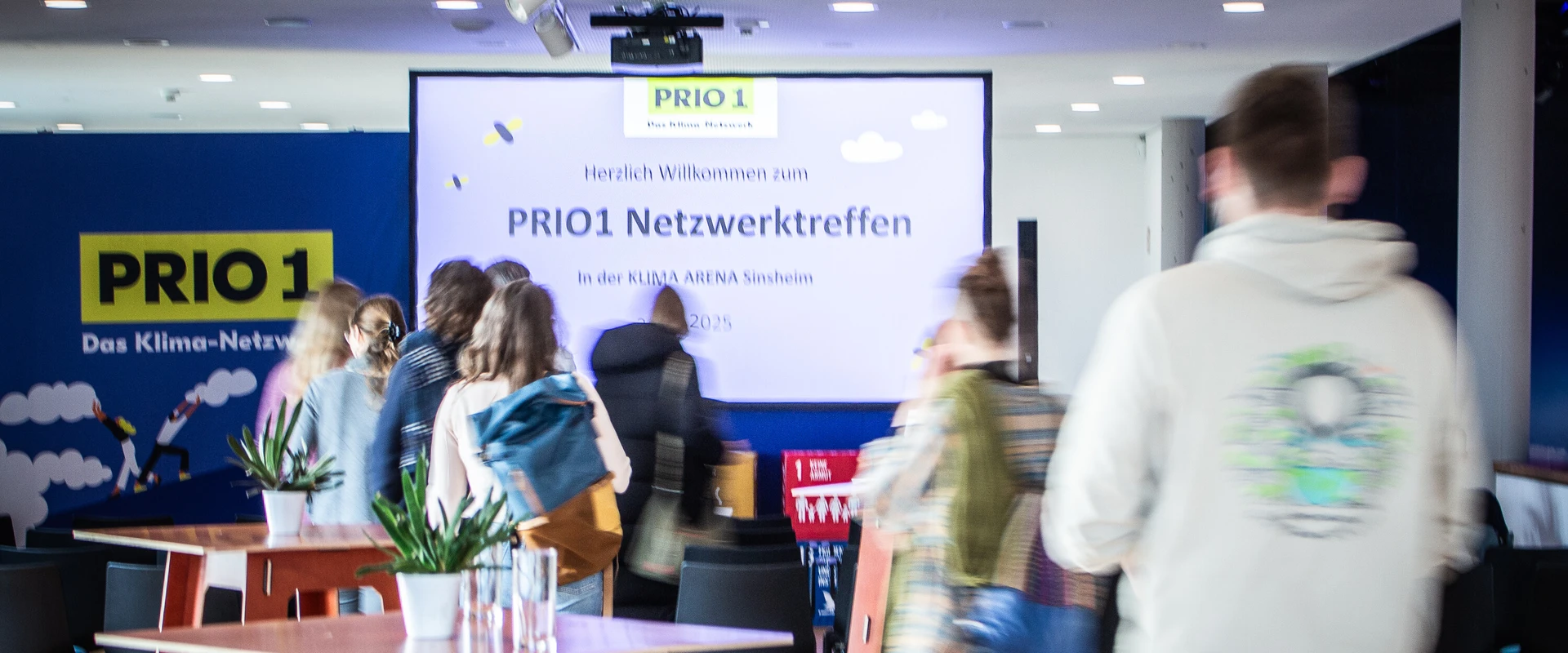 Moment-Aufnahme einer Veranstaltung in der Klima Arena